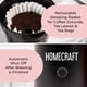 thumbnail image 4 of Máquina de té helado Homecraft, eléctrica, negra, 2 litros, con doble aislamiento, 4 of 5