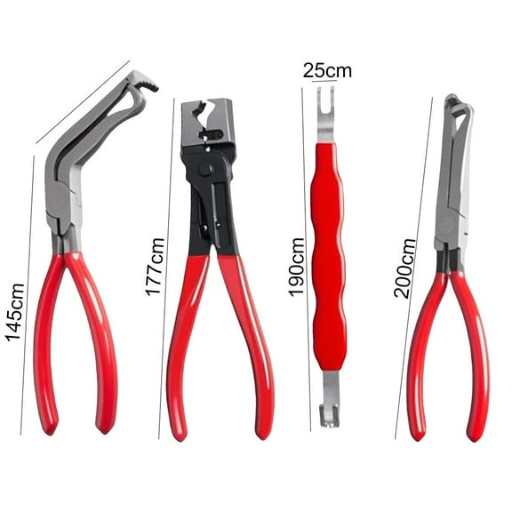 4 Pcs Electrical Disconnect Pliers Electrical Connector Separator Tool For Cars