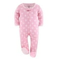 thumbnail image 5 of The Peanutshell Sleep n Play Footed Baby Pajamas Sleepwear Set, 0-3 Months, Pink, 3-Pack, 5 of 5