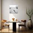 thumbnail image 4 of ZHONGYUTONG Dandelion Canvas Wall Art Black White Flower Painting Floral Closeup Picture Print for Living Room Decor Framed (20.00" x 20.00"), 4 of 5