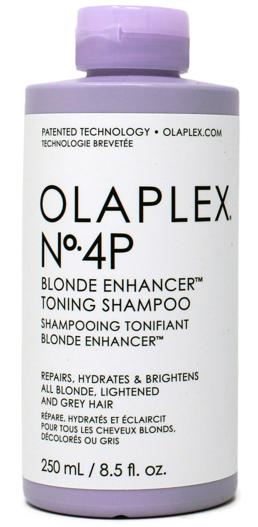 Olaplex, Blonde Enhancer Toning Shampoo, 8.5 oz, Brightens Blonde