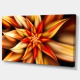 thumbnail image 1 of Designart - Beaux Pétales de Fleurs Bruns - Impression sur Toile Florale, 1 of 2