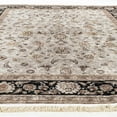 thumbnail image 4 of Alfa Rich 5x7 Area Rugs, Ultra-Thin, Oriental, Black and Cream Rug, Non-Slip, Machine Washable, Easy Clean, Pet Friendly Rug, 4 of 6