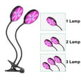 thumbnail image 2 of DONGPAI LED Grow Lights for Indoor Plants, 15W 30W 45W 60W Waterproof Full Spectrum Plant Growing Light for Indoor Plants with Timer, Adjustable Gooseneck for Seedlings Succulents, 2 of 10