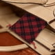 thumbnail image 5 of Bolsas de cuerda a cuadros únicas 1 Pc de tela de algodón negra, 5 of 5