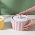 thumbnail image 4 of Cat Water Fountain Ceramic Kitty Water Dispenser With 1.5W Low Voltage Cat Watering Supplies For Living Room Bedroom Pet ShopWise Round, 4 of 10