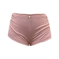 thumbnail image 3 of Ashirexll Plus Size Underwear for Women, Ladies Underwear Panties, Fashion Solid Color Low Waist Split Rose Mini Shorts Leggings, 3 of 3
