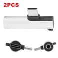 thumbnail image 4 of 2Pcs 2 in 1 TypeC to 3.5mm Audio Cable Charger Headset Adapter for Mobile Phones Tablets PCs Audio Cable Adapter TypeC Charger Adapter Audio Cable Charger Adapter TypeC Headset, 4 of 7
