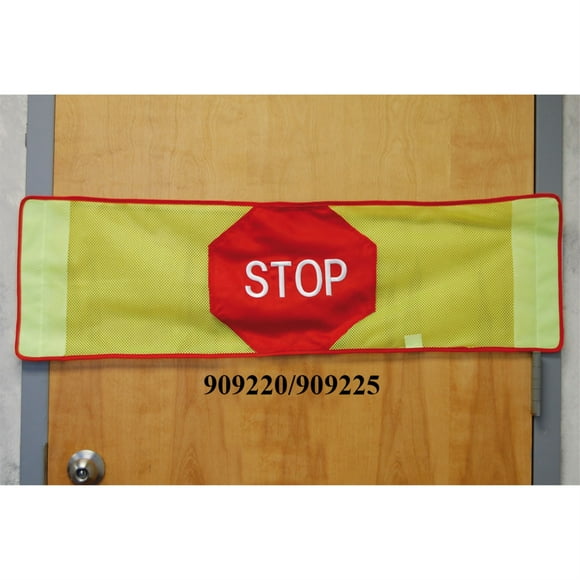 Skil-Care 909221 Bande Stop-Strip avec Crochets et Boucles - Jaune (Sans Panneau stop)