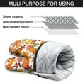 thumbnail image 7 of Cute Oven Mitts,Fall Pumpkins Leaves Pattern Oven Mitt 2-Pack Set,Kitchen Gloves for Oven,Heat Resistant Oven Mitts 7.7"x12", 7 of 7