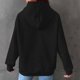 thumbnail image 4 of HongQid Womens Hoodies Casual Long Sleeve Drawstring Waffle Pullover Tops Loose Hooded Sweatshirt with Pocket, 4 of 4