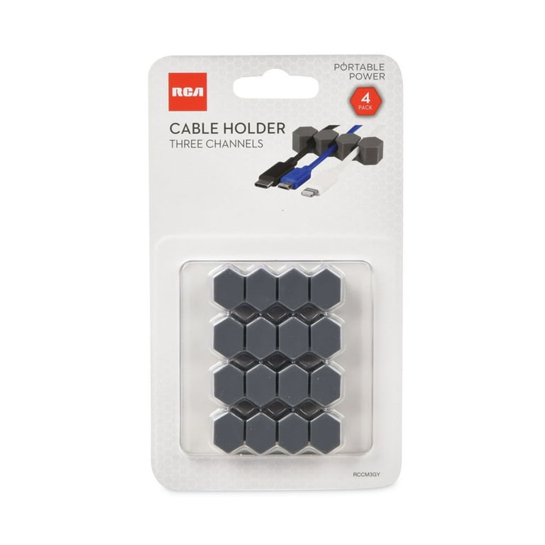 Three Channel Cable Holder, 2 Three Channel Cable Holder, 2