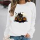 thumbnail image 1 of Heisall Womens Sweatshirts Long Sleeve Round Neck Loose Casual Halloween Print No Hood Autumn Winter 2025 New Arrival Fashion Sweatshirts, 1 of 6