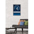 thumbnail image 2 of NBA Minnesota Timberwolves - Logo 20 Wall Poster, 14.725" x 22.375", Framed, 2 of 5