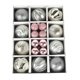 thumbnail image 1 of Adorno de bolas navideñas: bolas navideñas irregulares irrompibles de 60 mm/30 mm (26 piezas), 1 of 5