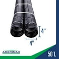 thumbnail image 4 of FLEX Drain 4 in. x 50 ft. Black Copolymer Perforated Drain Pipe, 4 of 4