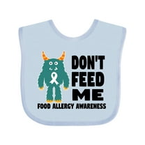 Inktastic Dont Feed Me with Monster Boys or Girls Baby Bib