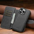 thumbnail image 4 of Dteck for iPhone 16 Pro Max Case Detachable Wallet Case with Card Holder, 2 in 1 Pu Leather Flip Folio Stand Shockproof Phone Cover 6.9 Inch 2024,Black, 4 of 8