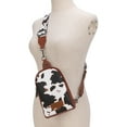 thumbnail image 4 of Wrangler Cow Print Crossbody Bags for Women Western Sling Bag with Adjustable Starp Cross Body Purse, 4 of 7