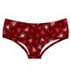 thumbnail image 1 of Gibobby Ropa Interior dama Ropa interior de cintura transpirable sin con estampado de corazón para el día de San Valentín para mujer (estilo 4)(Vino, XXL), 1 of 4