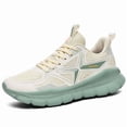thumbnail image 6 of Men's & Women's Cushioned Walking Shoes - Lightweight Sneakers Big Size Available for, Gym, - Unisex Athletic Footwear  with Insole & MD Sole, /Fabric Upper, Low-Top Round Toe Design -, 6 of 6