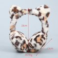 thumbnail image 4 of Cache-oreilles d'Hiver à Imprimé Léopard, Pliable, Duveteux, Cache-Oreilles, Chauffe-Oreilles pour l'Extérieur, 4 of 4