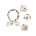 thumbnail image 4 of INSPIRAR CHIC Mujeres Bufandas de Chifón - 25.6" x 25.6" - Pañuelo Cuadrado con Estampado Floral Bufanda de Cuello Floral Blanca, 4 of 6