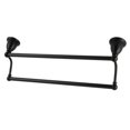 thumbnail image 1 of Kingston Brass BA175318MB 18 Po Double Porte-Serviettes&44; Noir Mat, 1 of 1
