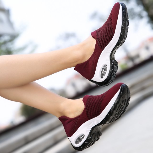 Zapatos de columpio de malla Zapatos transfronterizos de gran tamaño Zapatos de mujer Zapatos con amortiguación Wmkox8yii shalkjhdk3273