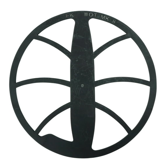 Coiltek 15" Injection Molded Black Open Coil Cover Skidplate Scuff S01-0014