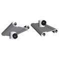 thumbnail image 1 of Testrite Visual Products ES2B Classic Banner Stands Extra Holder For Ss2 Or Ss3- Silver, 1 of 3