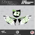 thumbnail image 3 of Kalair GFX Graphics Kit for Kawasaki KX250F (2009-2012) Team Series, 3 of 5