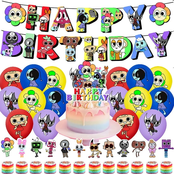 Dandy’s world Dandy's World Plush,set of 37"Animal Plush,cookie run kingdom plush Stuffed Horror Game Figure Toy for Kids Boys Girls and Adult
