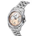 thumbnail image 3 of Citizen Calendrier Moon Phase Stainless Steel Salmon Dial Eco-Drive BU0080-52X 100M Men's Watch, 3 of 4