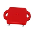 thumbnail image 2 of Patinete para niños, tabla para sentarse con asas para equipo físico rojo, 2 of 8