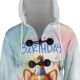 thumbnail image 4 of Happy Birthday Cute Puppy Corgi with Cake Gifts Party Hat All Over Print 3D Hooded Duffle Toggle Coat Welsh Corgi Dog Lover Gifts Idea - 00029, 4 of 6