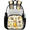 Multicolor 4, variant on Funny Koala Clear Backpack for Stadium Events, Cartoon Animal Flower Transparent Plastic Bag for Games, Security Checks, Festivals, Concerts