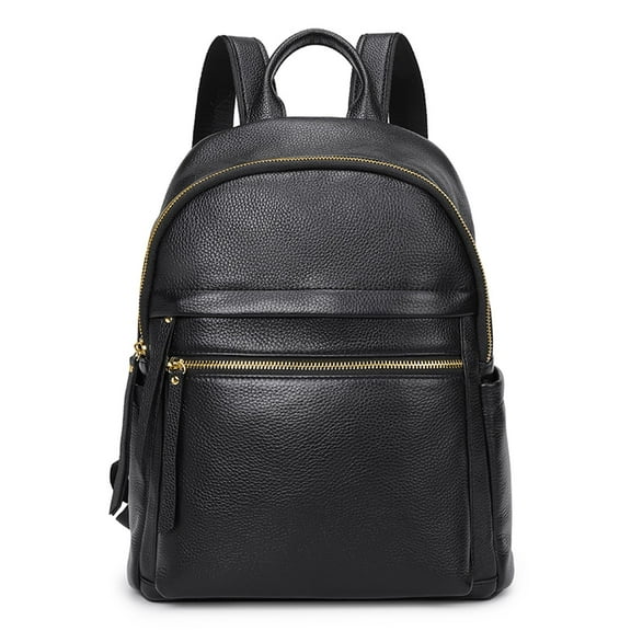 Kattee Genuine Leather Backpack Purse for Women Multi-functional Elegant Daypack Soft Leather Shoulder Bag Shopping Trip