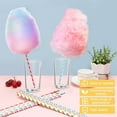 thumbnail image 5 of 100Pcs Colorful Cotton Candy Sticks - Duslogis 11.8 Inches Stripe Paper Sticks Cotton Candy Sugar Making Supplies, Extra Long Paper Straws for Party（0.39inch Dia.）, 5 of 7
