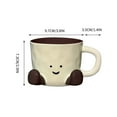 thumbnail image 5 of Foot Ceramic Cup under $5! Kadlawus Novelty Foot Shaped Ceramic Mug, Unique Coffee Mug Tea Cup for Home Office, Funny Gift Drinking Cup, Creative Shaped Mug for Coffee Lovers, Unusual Novelty Cup, 5 of 9