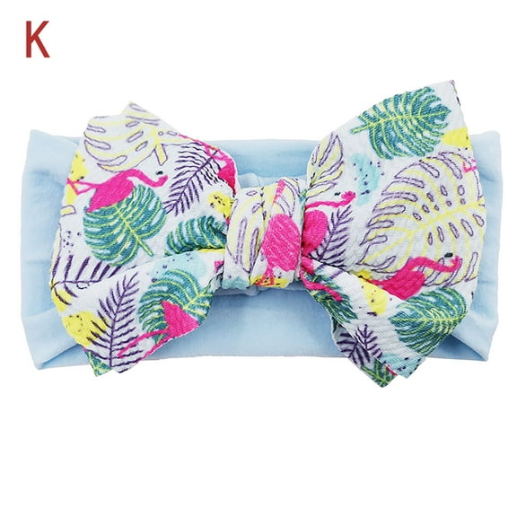 Herrnalise Toddler Baby Girls Multiple Colors Bow Hair Band Print Children Hair Accessories