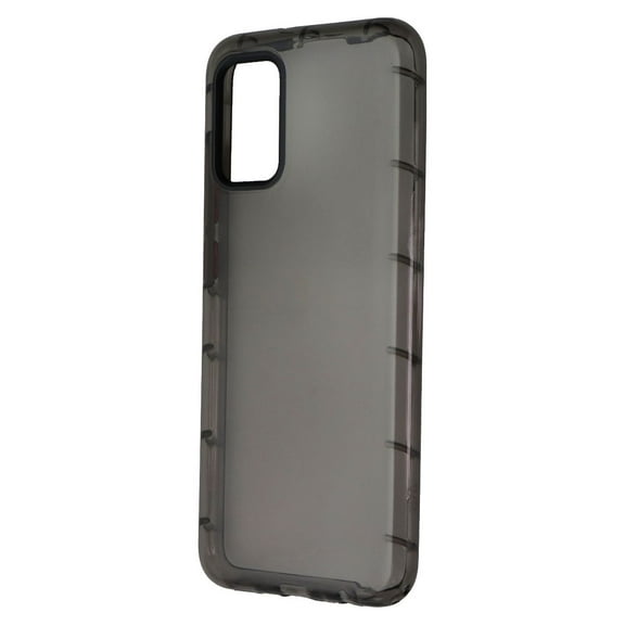 ZIZO SURGE Series for Galaxy A02s Case - Sleek Clear Case Customizable Buttons - Smoke