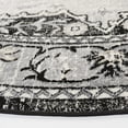 thumbnail image 3 of SAFAVIEH Brentwood Gisselle Oriental Area Rug, Black/Ivory, 6'7" x 6'7" Round, 3 of 8