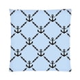 thumbnail image 1 of BSDHOME Seamless Pattern with Anchor Zippered Throw Pillow Cover Cushion Case 16x16 inches Two Sides Printing, 1 of 1