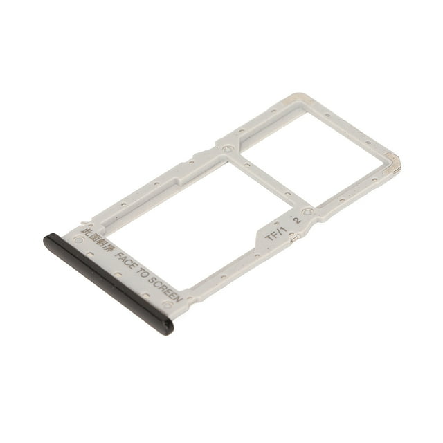 Storage Card Slot Tray, SIM Card Tray Perfect Fit For Cellphone Maintenance Black