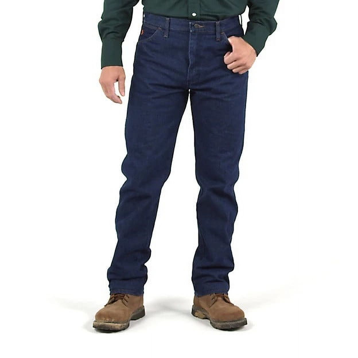 Men's Wrangler Workwear Flame Resistant Original Fit Jean - image 3 of 5