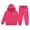 C107/Hot Pink, variant on Afdoent Kid Girls Clothes Winter Hoodie And Joggers Comfy Casual With Stylish Print For Toddler To 2-3 Years