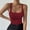 Wine tank tops, variant on Wycnly Tank Top for Women Summer Tops for Women Going out Lace Trim Slim Knitted Ribbed Tank Top Trendy Solid Sleeveless Shirts Girls Sleeveless Shirt