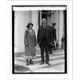 thumbnail image 2 of Historic Framed Print, Mrs. H.M. Bradley & Dr. Abraham L. Lathern of Chester Pa., 5/2/25, 17-7/8" x 21-7/8", 2 of 9