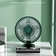 thumbnail image 3 of Ventilador de Escritorio, Mini Ventilador USB, Reloj de Oficina Portátil, Ventilador Pequeño Oscilante, Ventilador de Batería de Larga Duración, 3 of 5